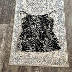 Banana republic printed top (XS)